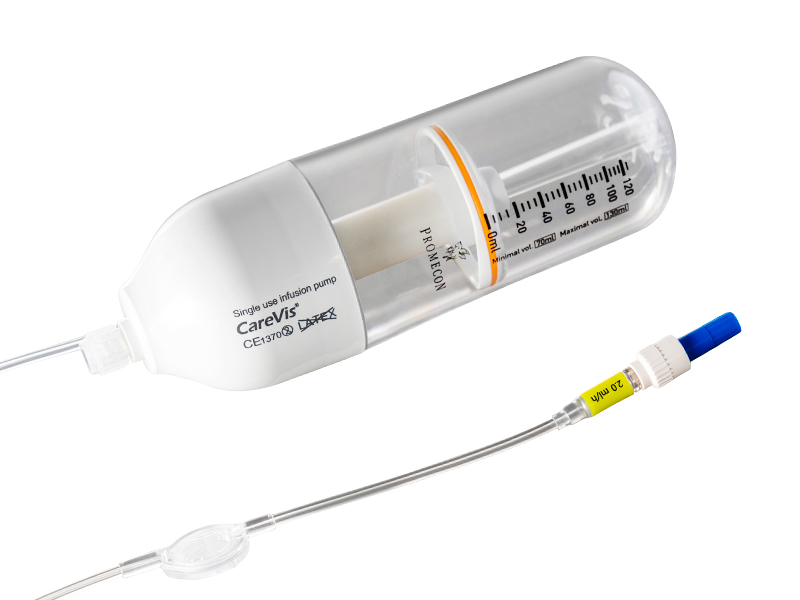 CareVis, CareVis NaX infusion pumps with continuous flowrate