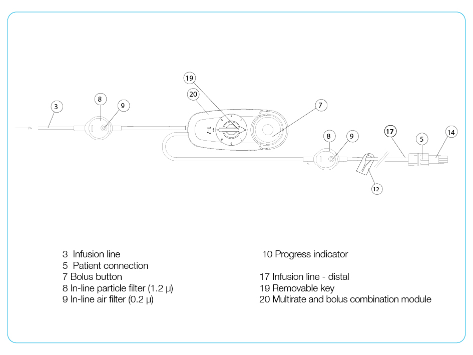 Functionality elastomeric pumps PROMECON